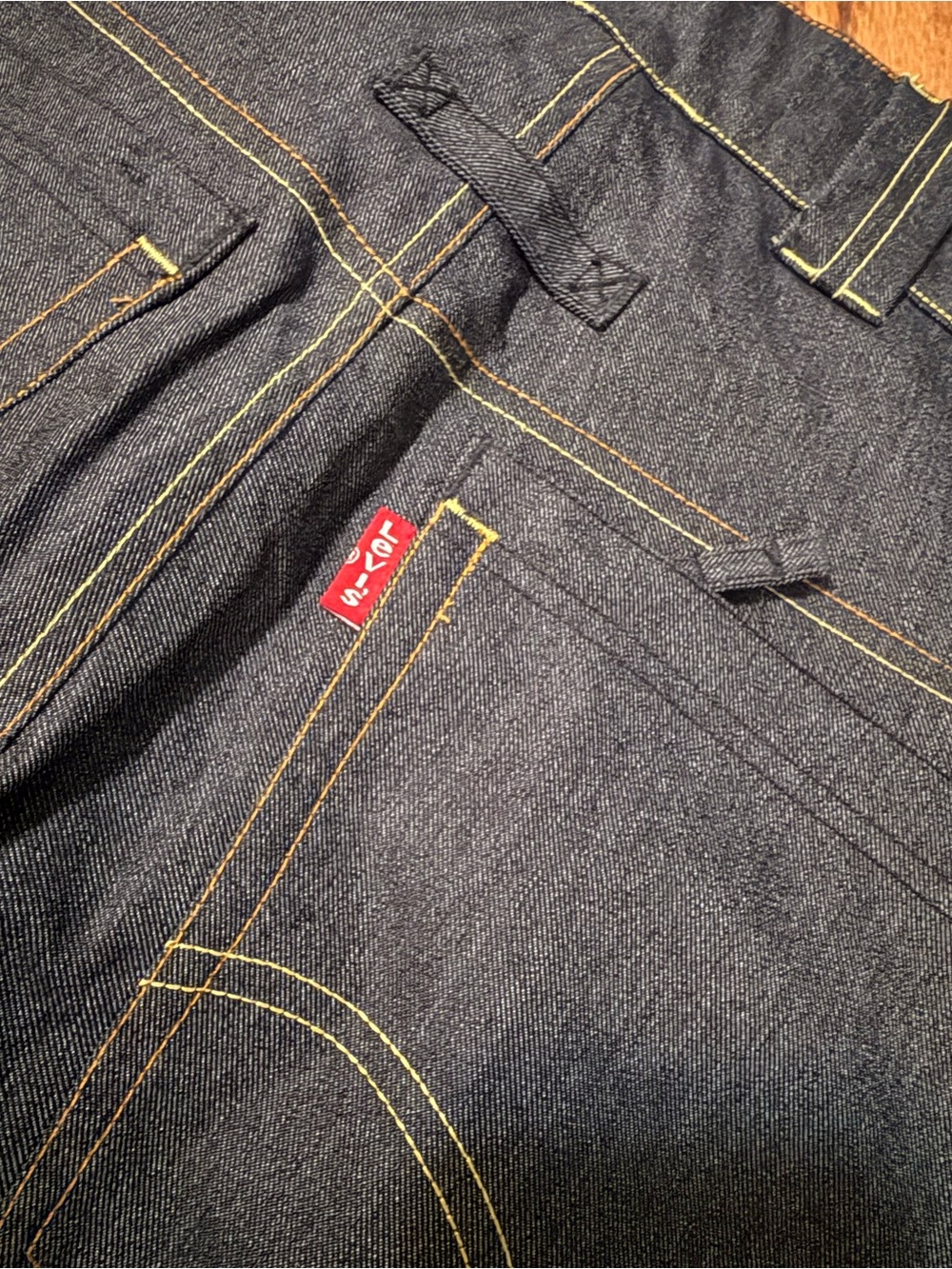 Men's Dark Levi Slim Straight Snow Pants - Picture 5 of 5